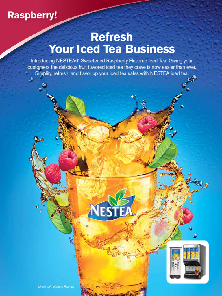 Nestea Sell-Sheet Raspberry | PDF