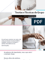 Teorias e Técnicas de Grupo - Aula 1