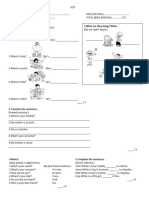 Class 4 Test 1 - 2