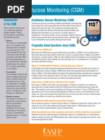 NDSS CGM and Flash GM Order Form | PDF | Endocrine Pancreas | Diabetes
