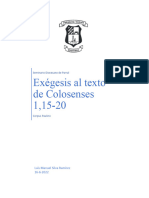 Exegesis Colosenses