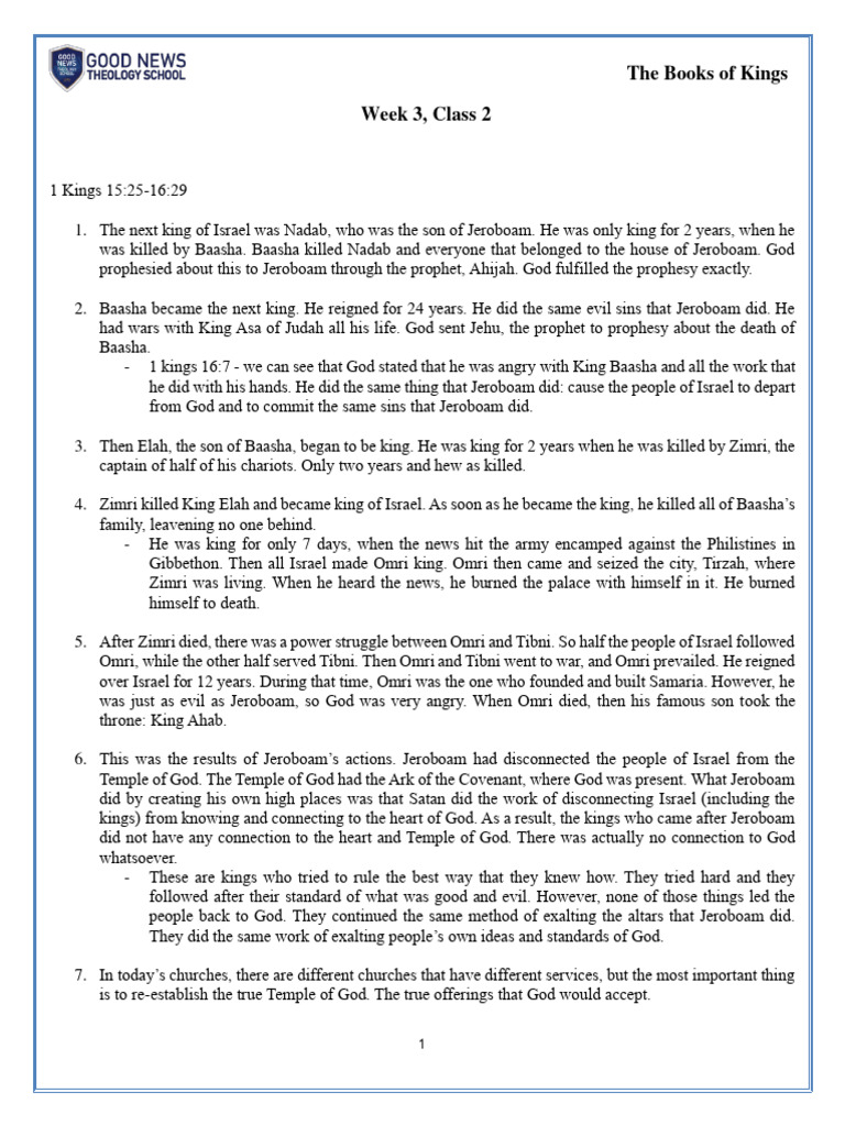 Kings 32 PDF Books Of Kings Religious Belief And Doctrine