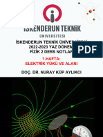 1 Elektrik Yuku Alani