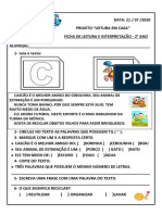 Trabalho Com Letra C - 2º Ano