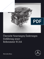 Übersicht Neuerungen - Änderungen Einführung Neuer Reihenmotor M 264-01-01
