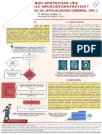 Póster Lipofuscinosis Cerebral