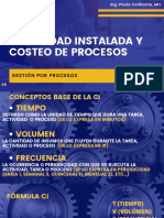 S6 - GP - OL - Capacidad Instalada & Costeo de Procesos