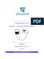 Silo - Tips Analog Electronics Module 1 Semiconductor Diodes