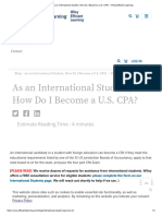 As An International Student, How Do I Become A U.S. CPA - Wiley Efficient Learning