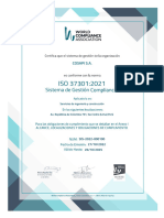 SIS-2022-000100 Certificado ISO 37301 - COSAPI v0