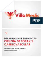 Desarrollo de Preguntas - Cirugía de Tórax y Cardiovascular - Online