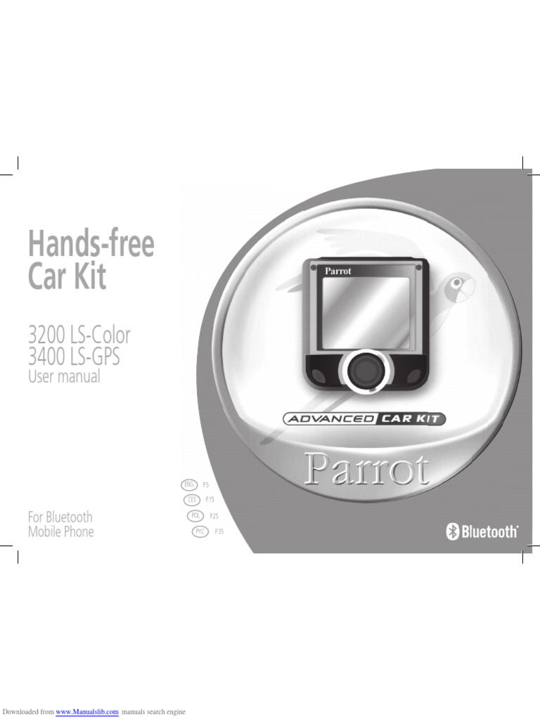 Parrot3200 Lscolor PDF Personal Digital Assistant Telephone