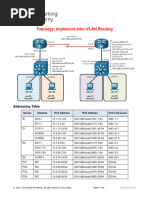 Lab 01 - Implement Inter-VLAN Routing - ILM