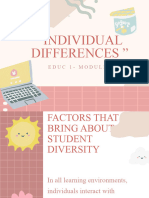 Individial Differences