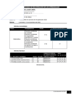 Informe Estudiantes Que Requieren Recuperacion