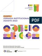 Cuarta Jornada Agosto-2023 - Dir-Edu-Secundaria