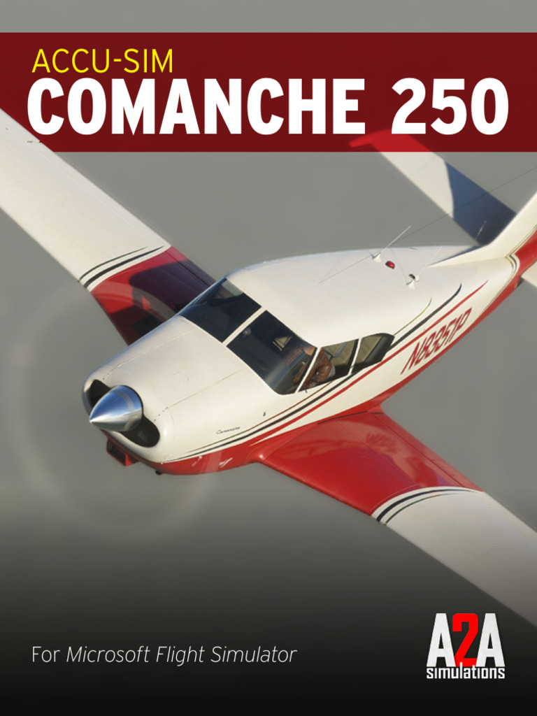 Comanche Pilots Manual MSFS PDF Aircraft Flight Control System
