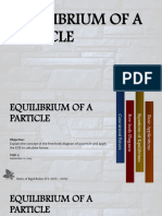 Equilibrium of A Particle