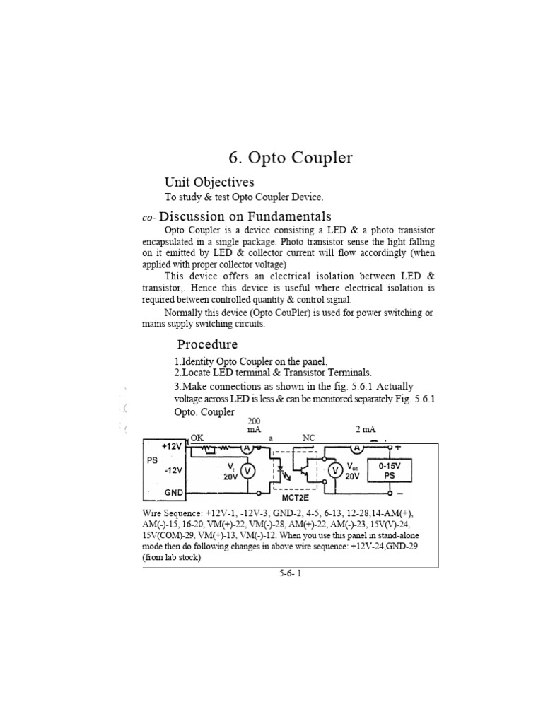1 Lab 07B Light Sensor Panel Optocoupler PDF