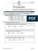 FT7 - S07 - Reacciones Quimicas 2022 PDF