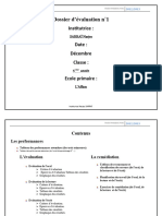 Dossier D'évaluation N1 4em