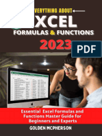 Excel Formulas & Functions 2023