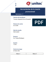 TAREA 1. Herramientas de La Mezcla Promocional