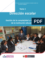 Dirección Escolar Gestión -Parte 1