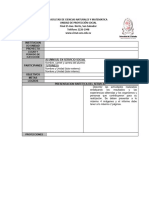 Formulario6, Informe Tecnico