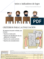 Matriz de Criterios e Indicadores de Logros