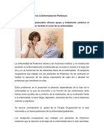 Parkinson Terapia Ocupacional