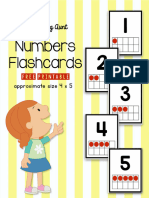 Numbers Flashcards Ten Frames Free Printable The Teaching Aunt