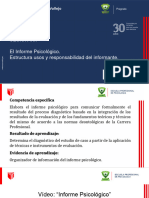 Sesion 9 - Informe Psicologico