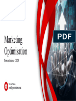 White and Red Modern Professional Marketing Optimization Presentation