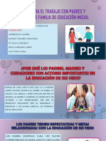 Guía para El Trabajo Con Padres Y Madres de Familia de Educación Inicial