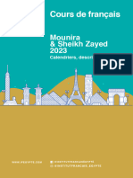 Brochure-cours-2023-MouniraCheikh-Zayed