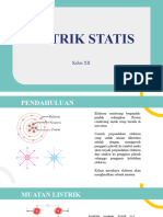 Kelas XII - Listrik Statis 1