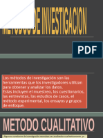 Tema 3, Metodos de Investigacion Cuali y Cuantitativo