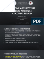 Philippine Architecture During American Colonial Period