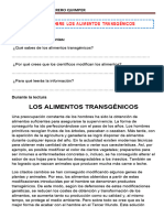 Alimentos Transgenicos