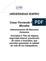 Flores - Cesar Fernando - Actividad 5. Plan de Higiene
