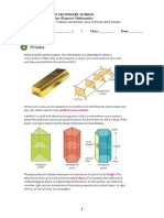 25 Chapter 13 Volume and Surface Area of Prism and Cylinder