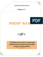 Sikap Rajin