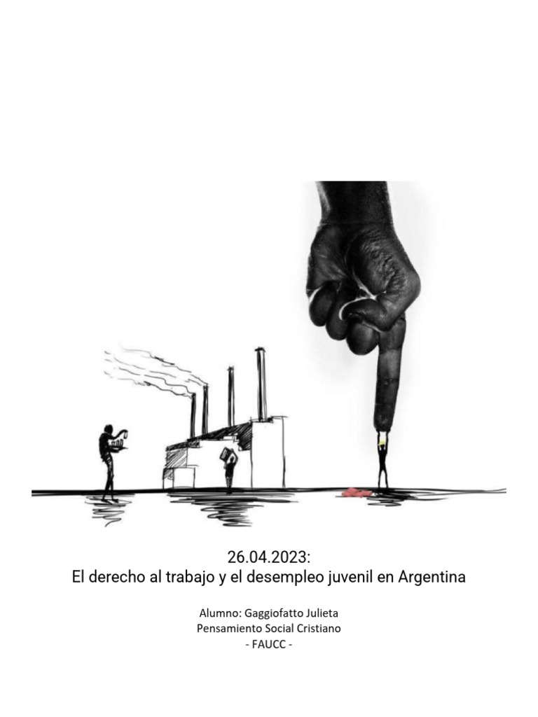 Desempleo juvenil y trabajo en Argentina | PDF | Desempleo | Economias