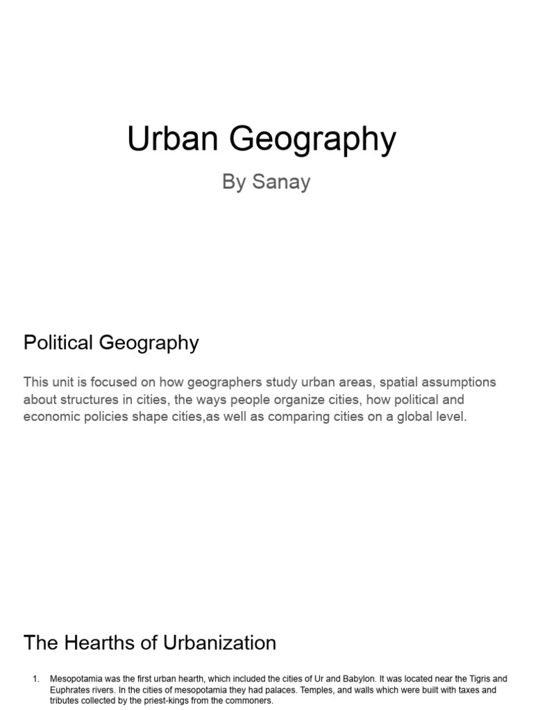 AP Human Geography Political Geography | PDF | Mesoamerica | Mesopotamia