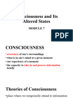 Consciousness and Its Altered States