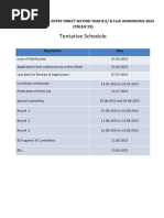 1.schedule TNLEA'23