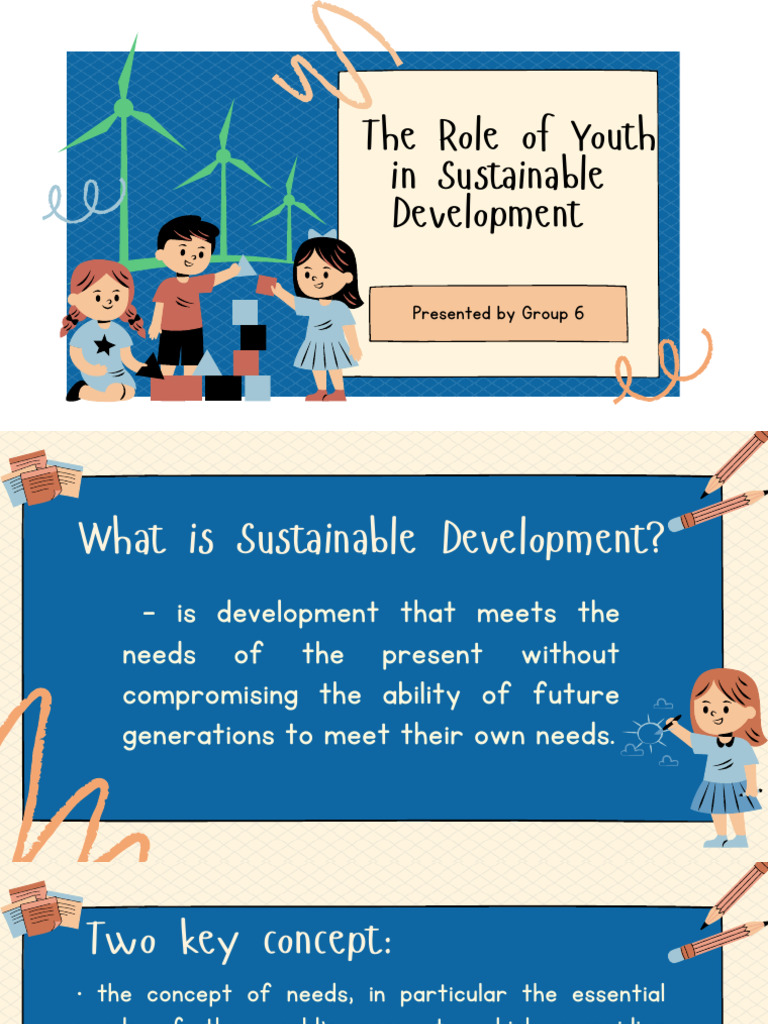 Youth's Role in Sustainable Development | PDF | Sustainability ...