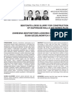 Bentonite Loess Slurry For Construction