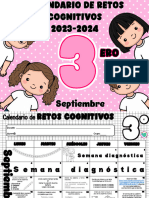 3° Retos Cognitivos Septiembre